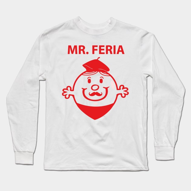 Mr Feria Long Sleeve T-Shirt by Mr Youpla